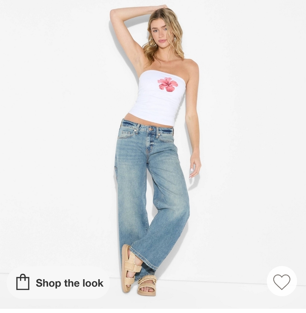 Wild Fable Low Rise Baggy Jean